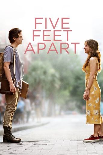 دانلود فیلم Five Feet Apart 2019 (پنج فوت جدا)